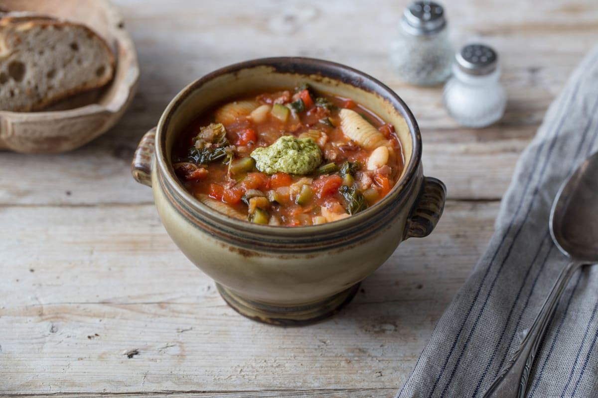 A Creative Minestrone Soup