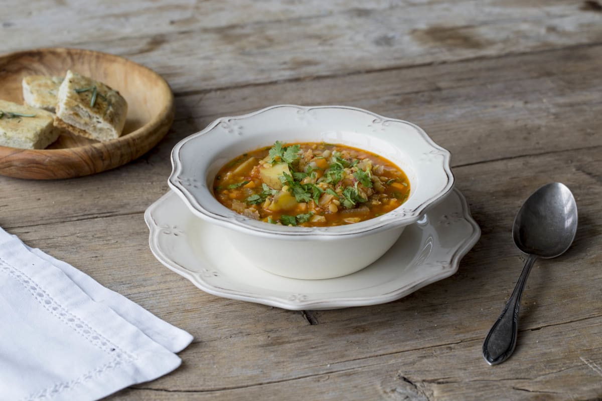 Silver Lining Carrot and Spiced Lentil Soup