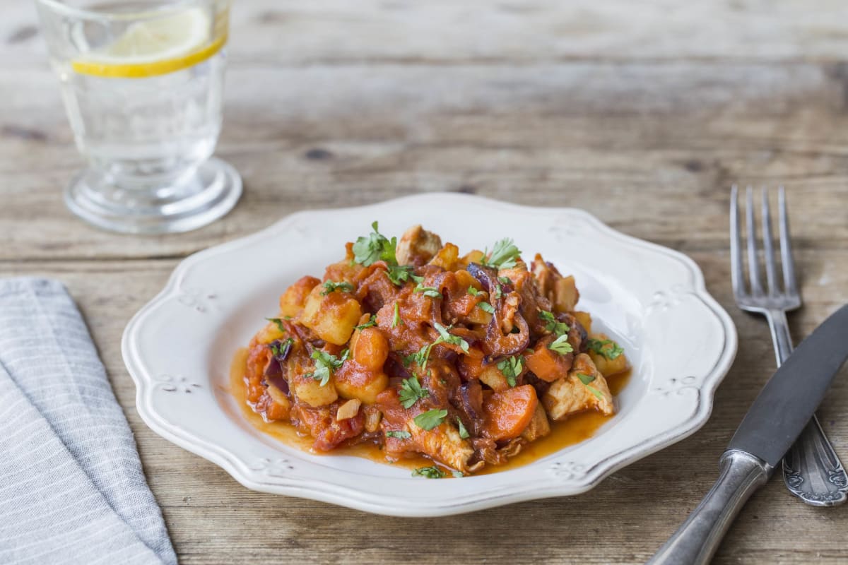 Skillet Chicken Paprikash