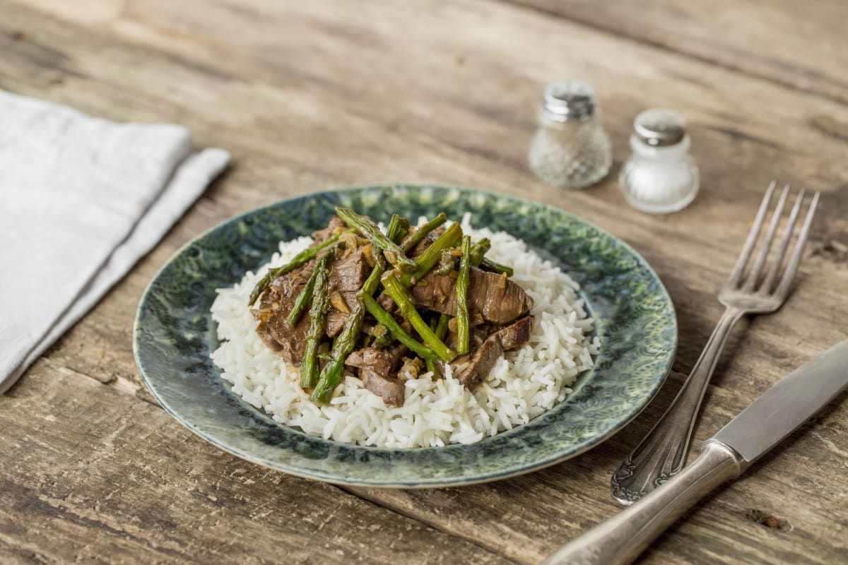 Ginger Beef Stir-Fry