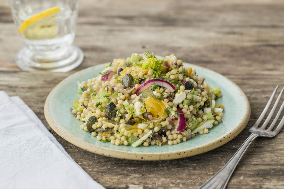 Pearled Couscous Salad