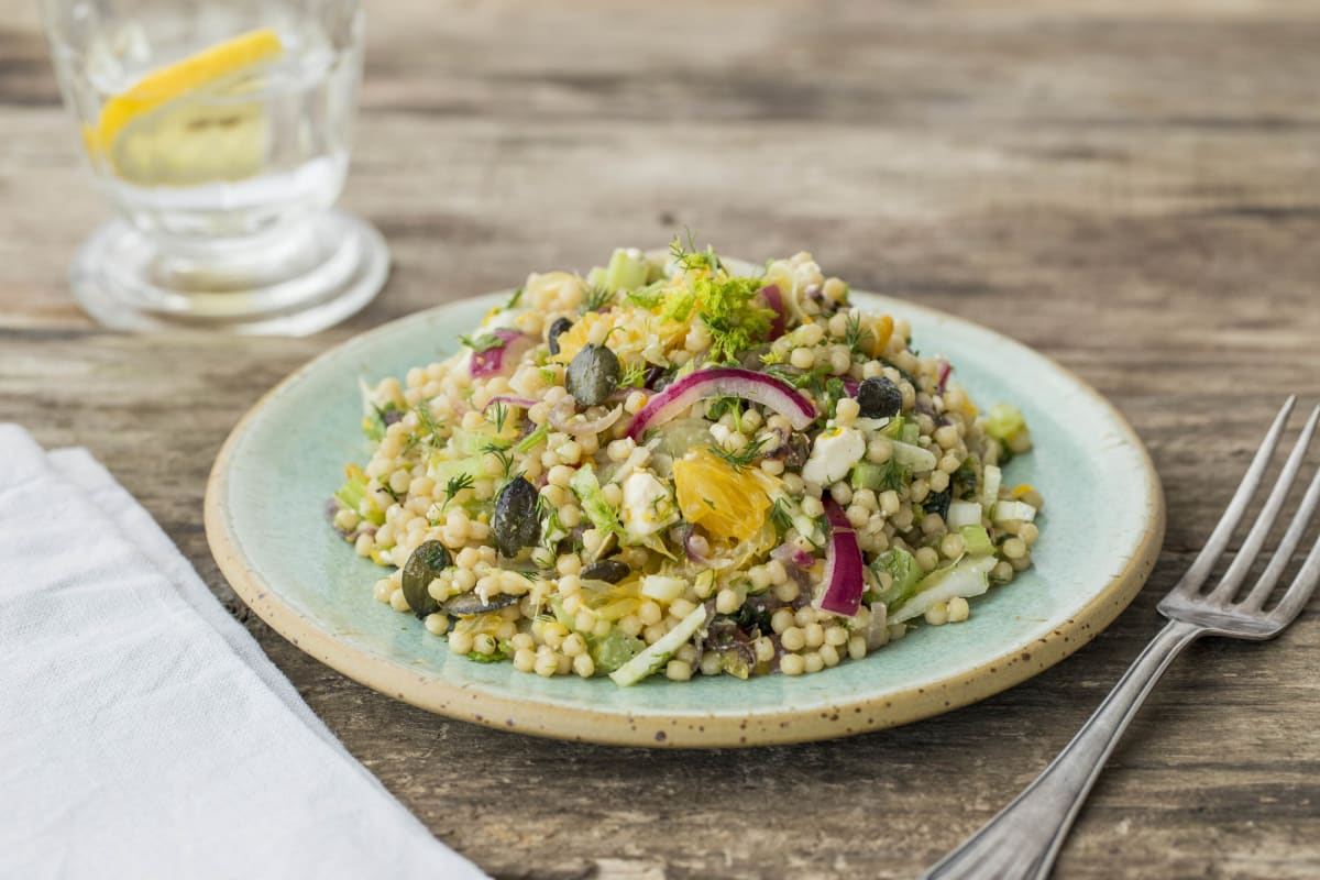 Pearled Couscous Salad Recipe HelloFresh