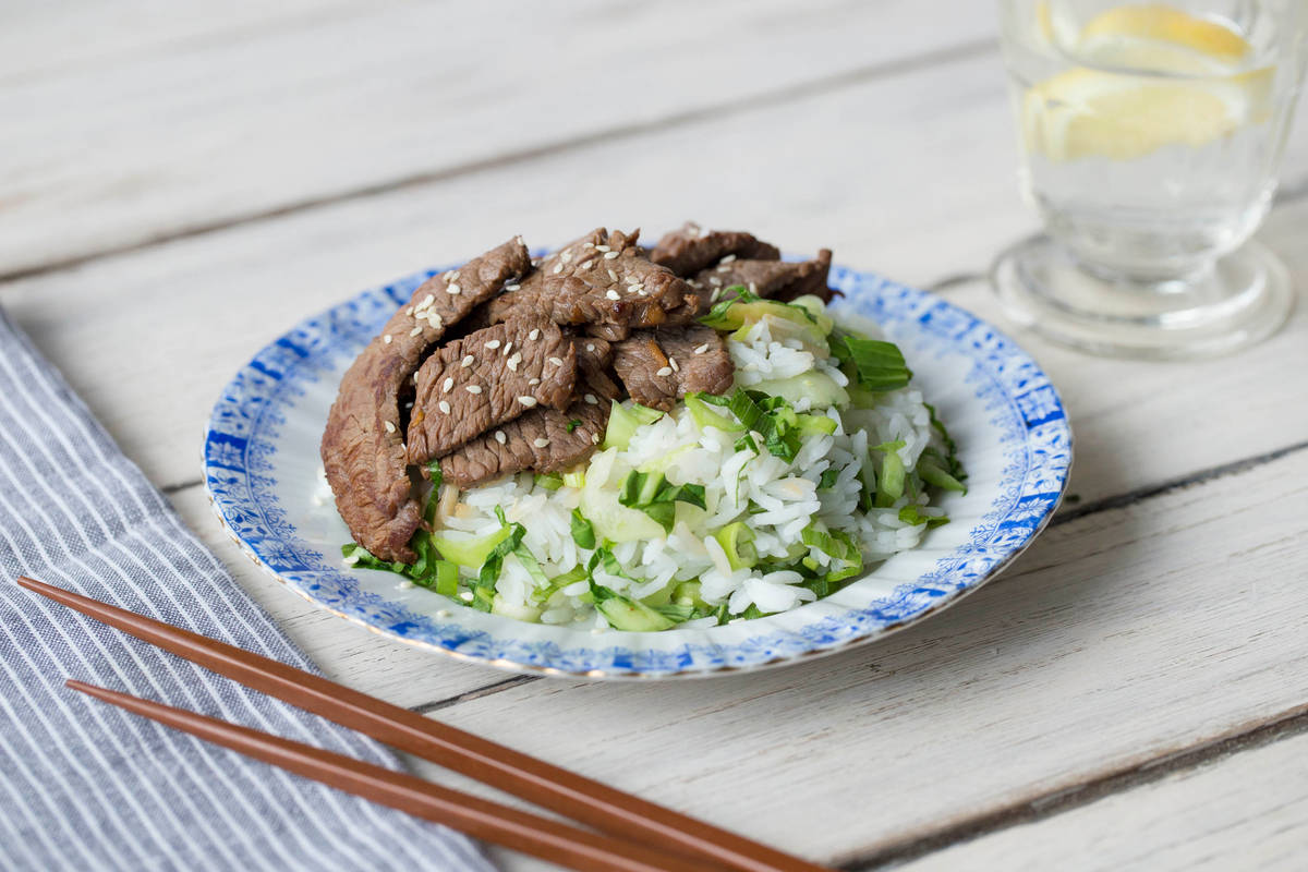 Super Sesame Sizzling Korean Beef