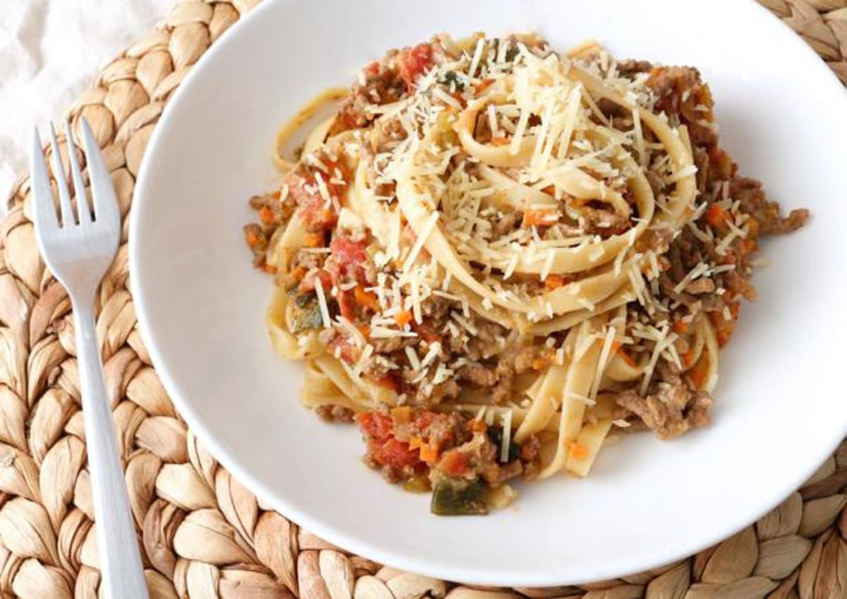 Spicy Poblano Bolognese