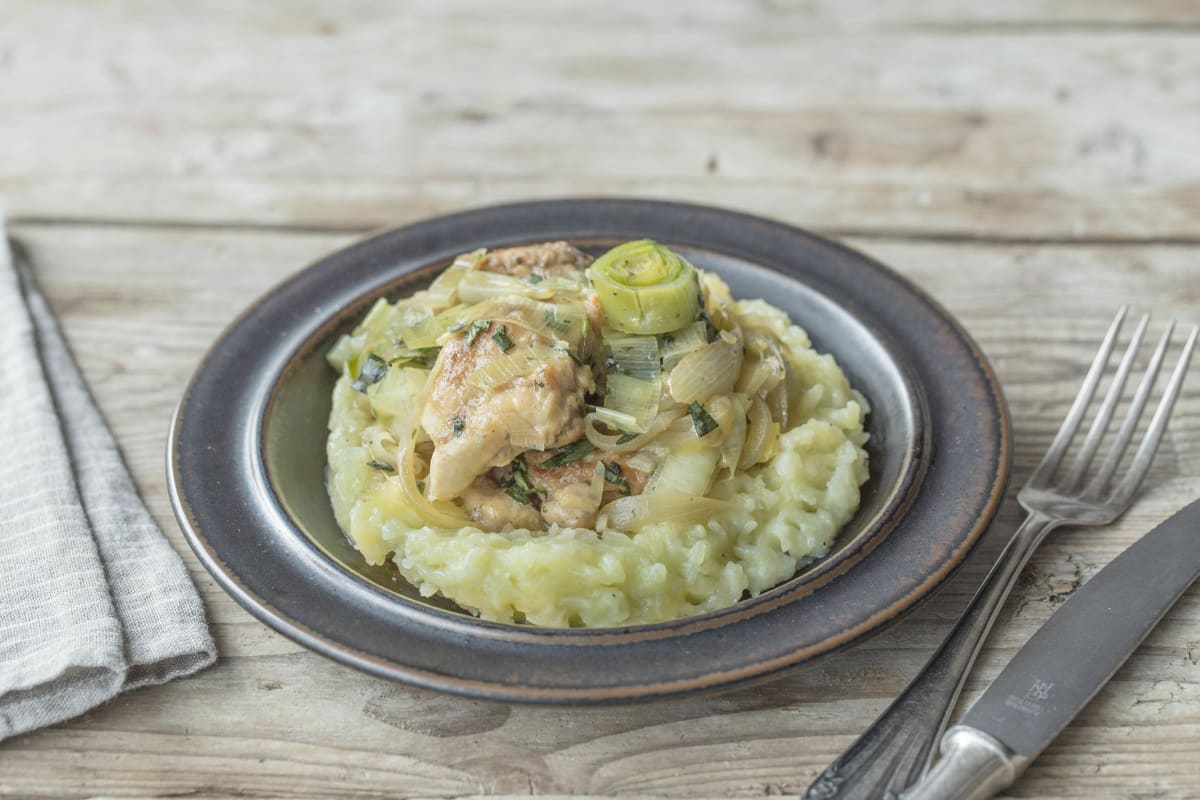 Chicken, Leek and Tarragon Stew