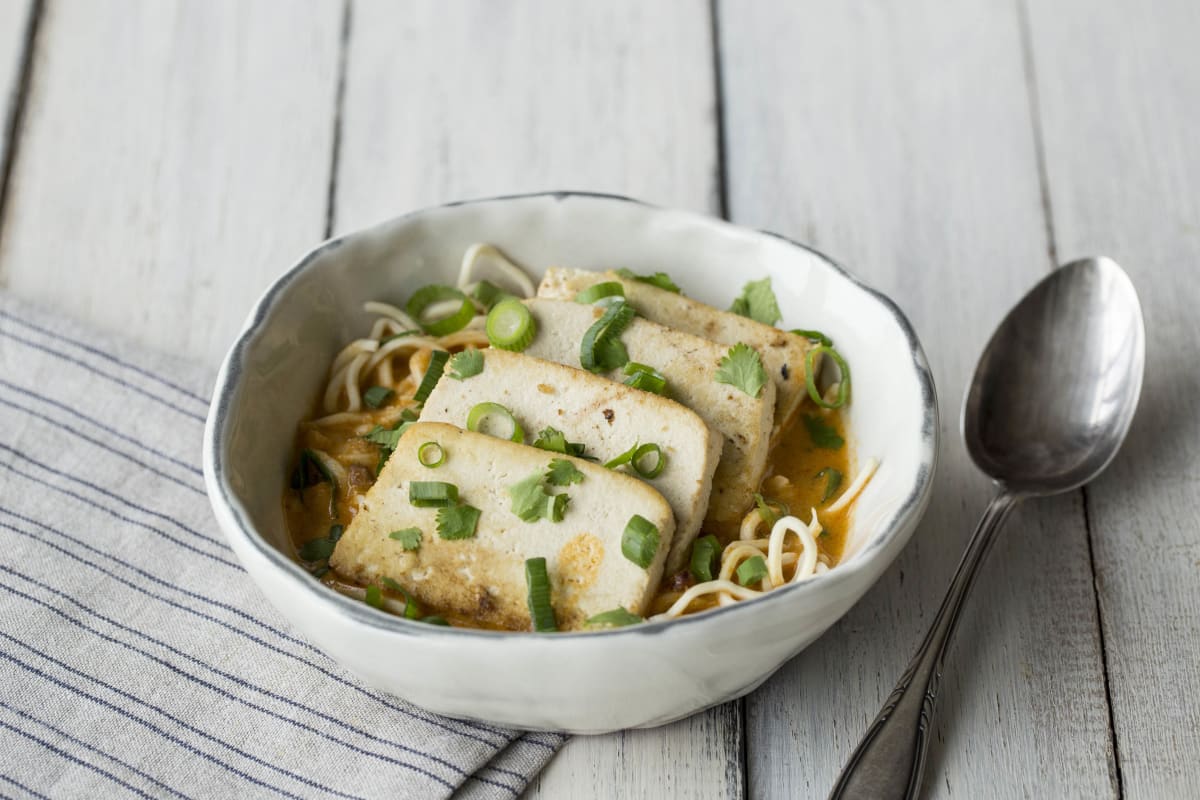 A Slightly Surreal Singapore Tofu Laksa