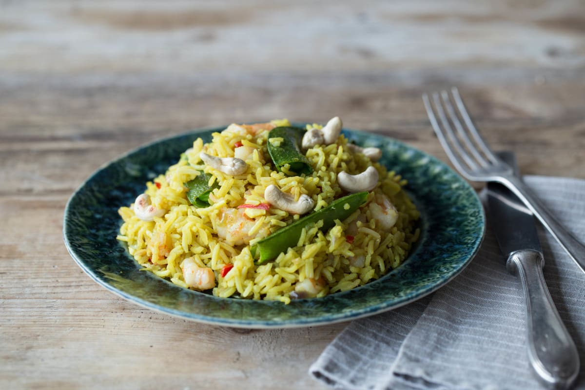 The Maharaja’s King Prawn Pilau