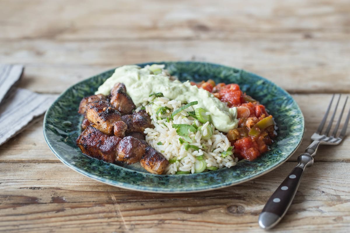 Sizzling Mexican Pork