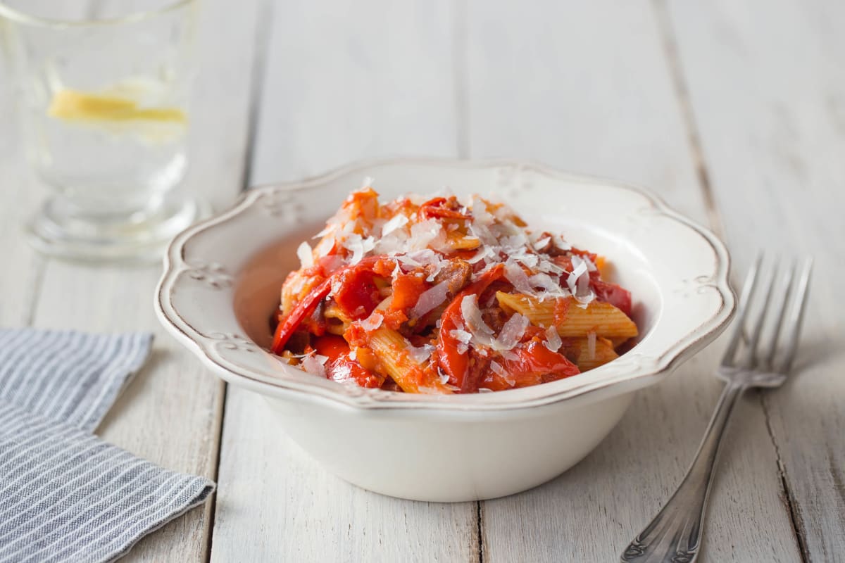 Spiced Tomato Penne