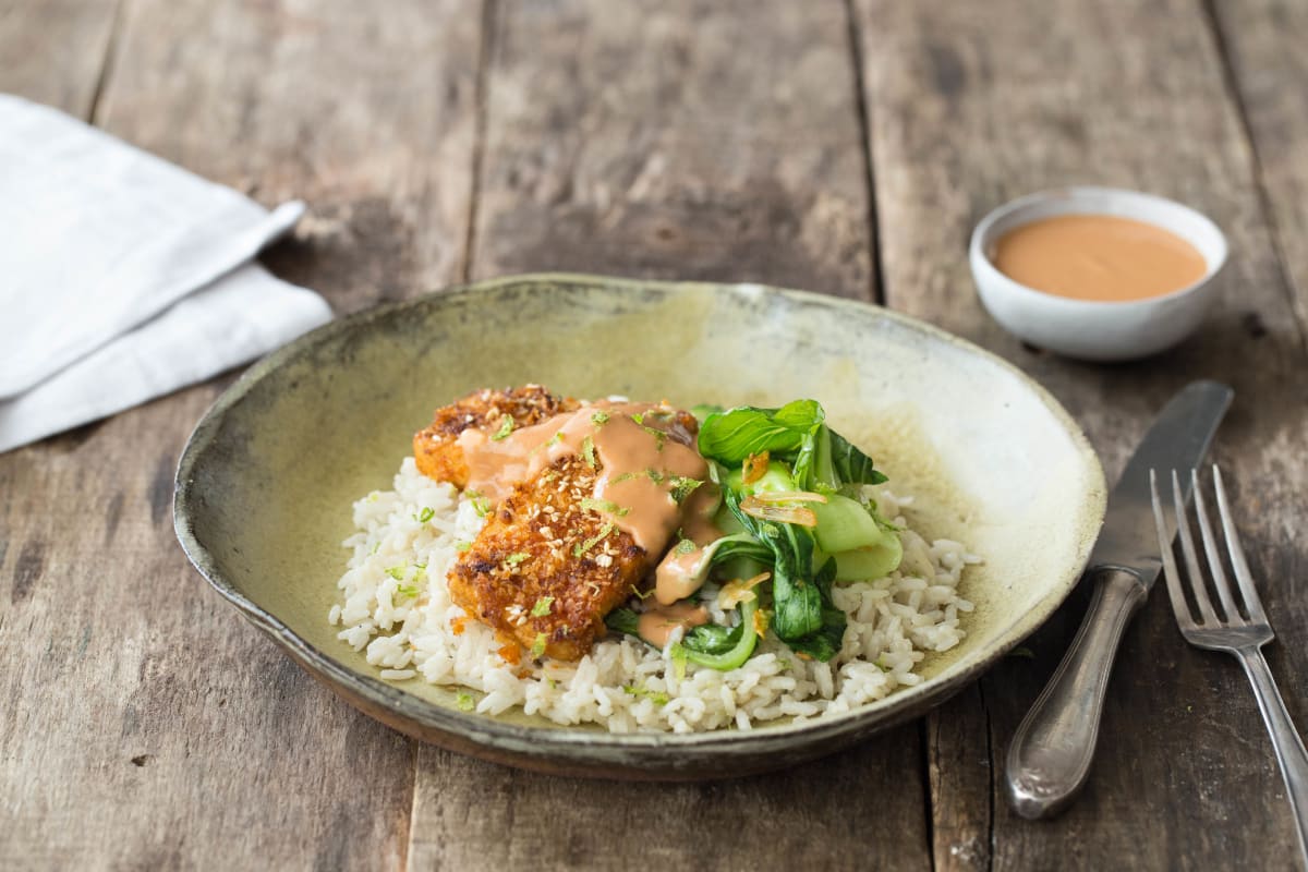 Sesame-Crusted Tofu