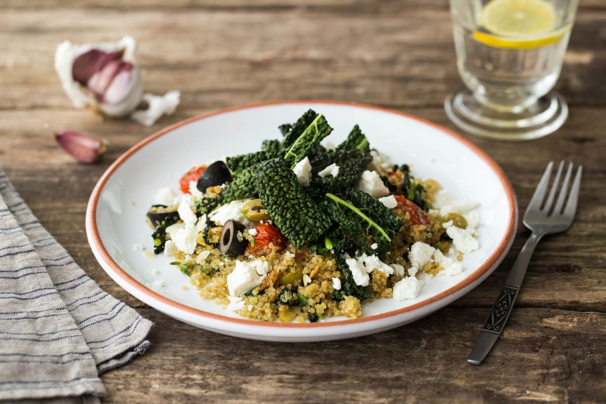 Mediterranean Quinoa Bowl