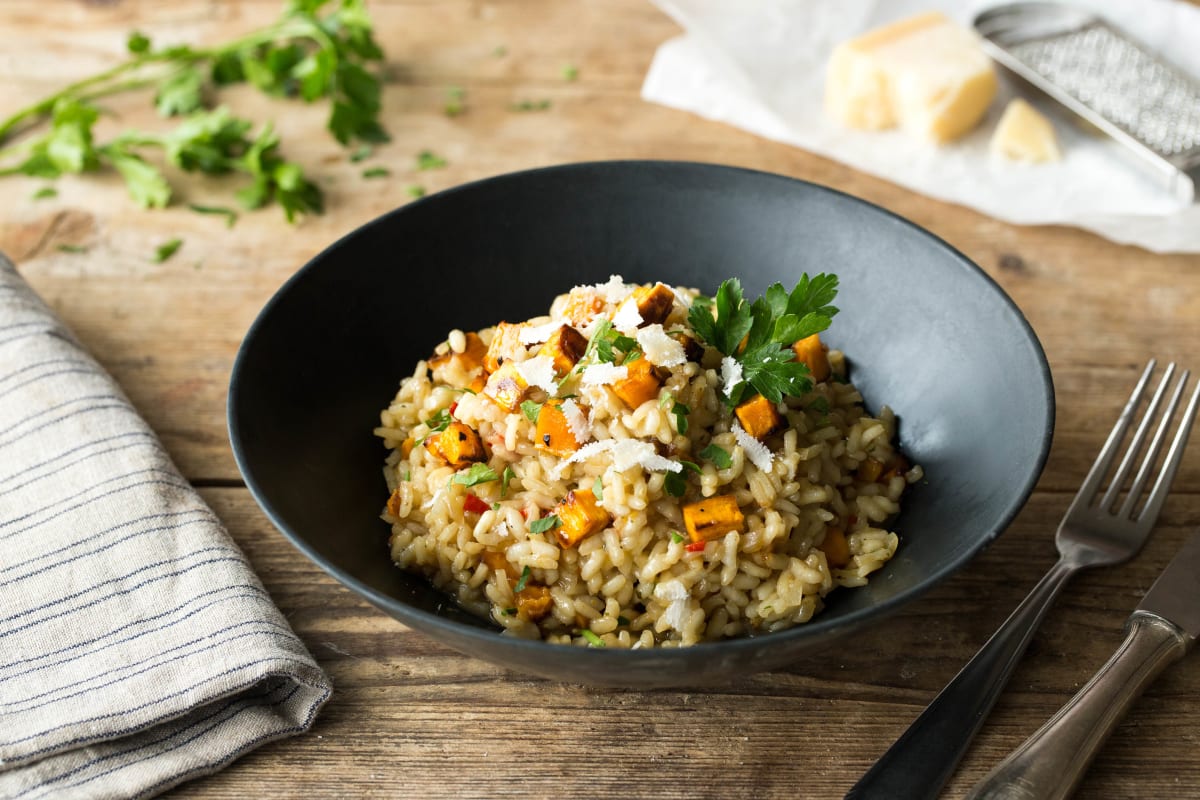 Chilli Sweet Potato Risotto