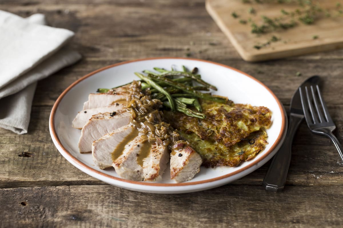 Mustard Pork Chops