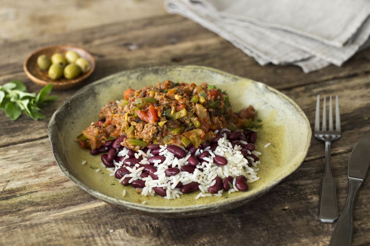 Cuban-Style Beef Picadillo