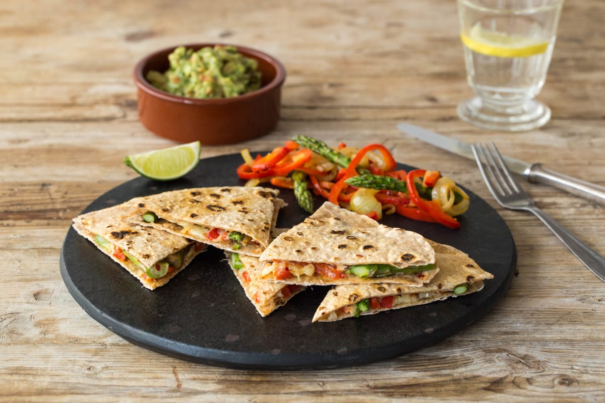 Roasted Vegetable Quesadillas