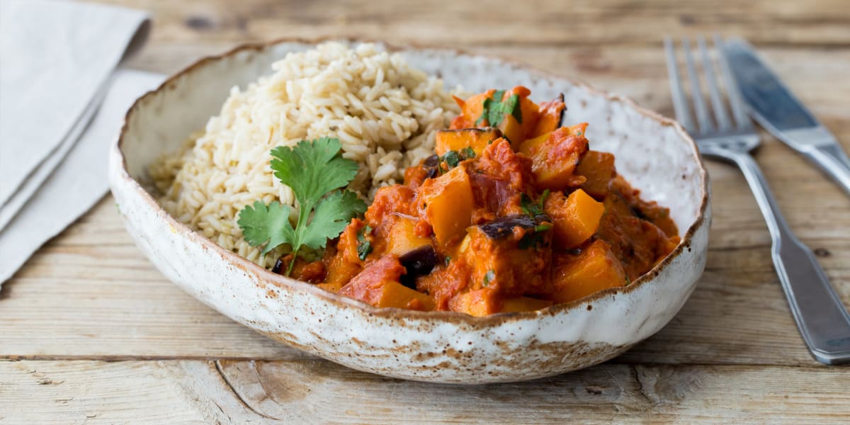 Deliciously Ella's Coconut Thai Curry with Chickpeas