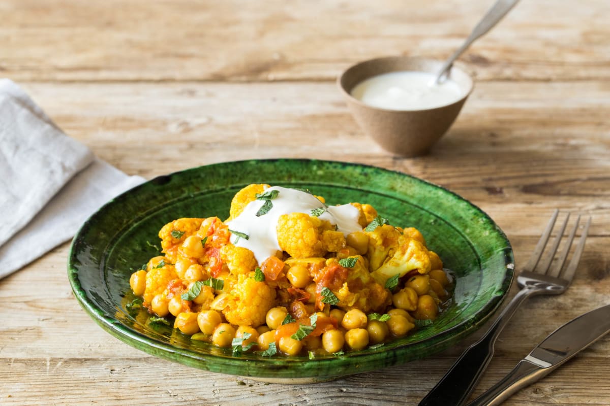 Cauliflower & Chickpea Curry