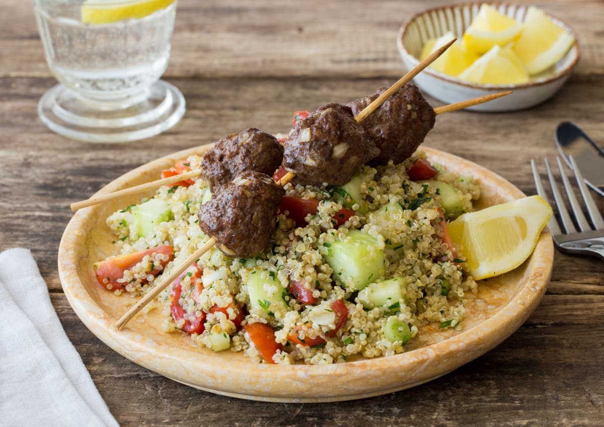 Lebanese Beef Skewers