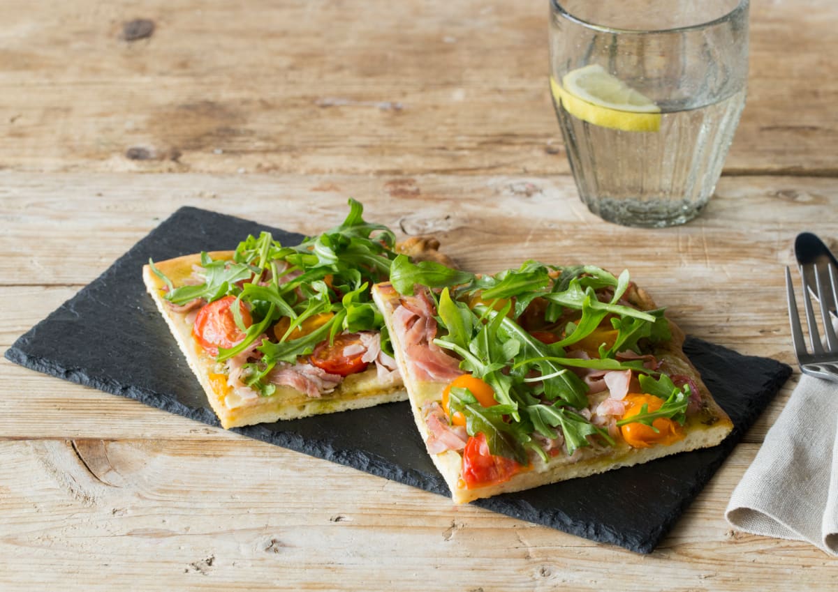 Heirloom Tomato Flatbread