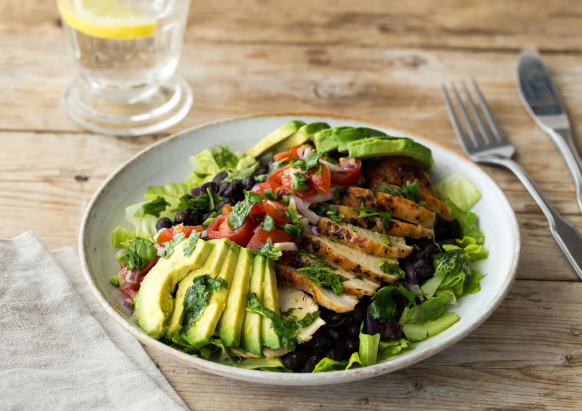 Chipotle-Rubbed Chicken Salad