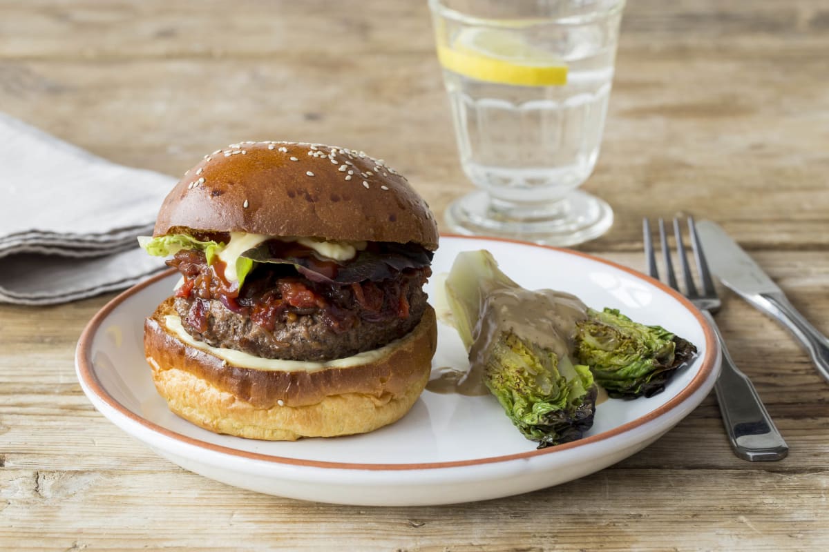 Juicy Lucy Burger Recipe Hellofresh