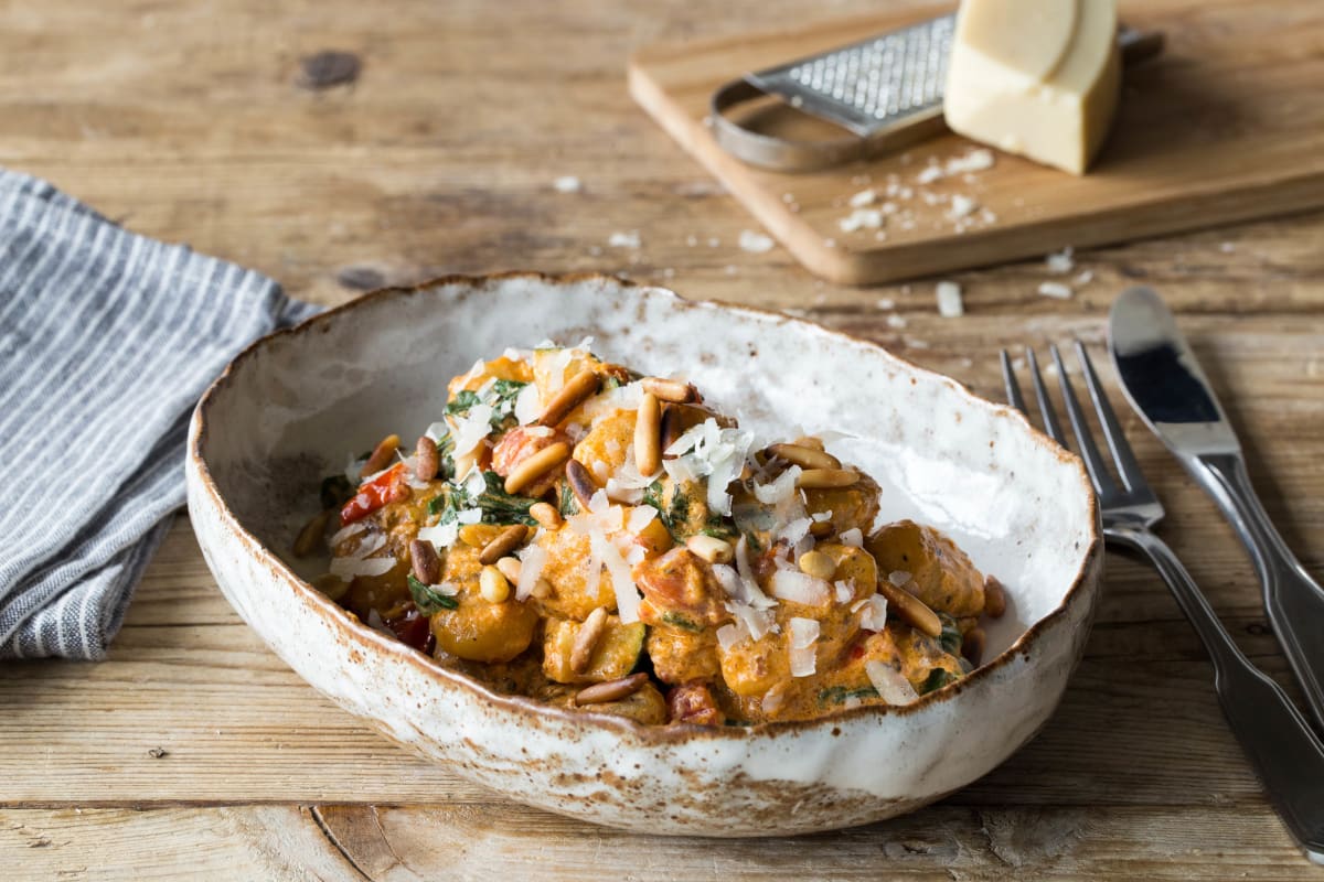 Vegetable Loaded Gnocchi