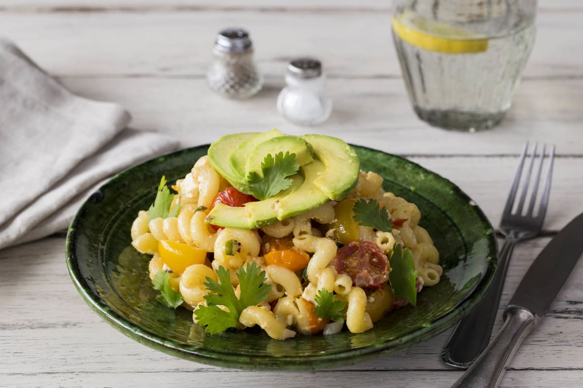 Charred Avocado Cavatappi