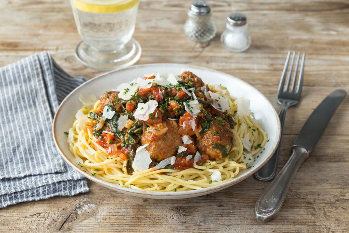 Italian Spaghetti and Meatballs