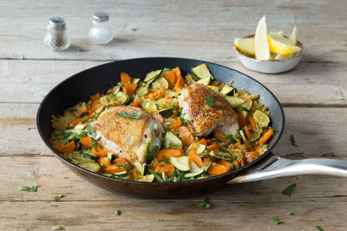 Crispy Skillet Chicken