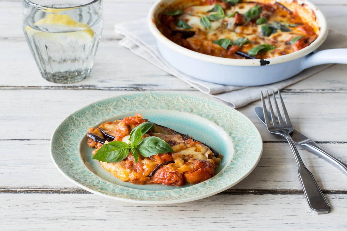 Zucchini Recipes Aubergine And Courgette Parmesan Bake Parmesan