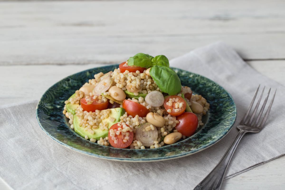 Barley & Avocado Salad