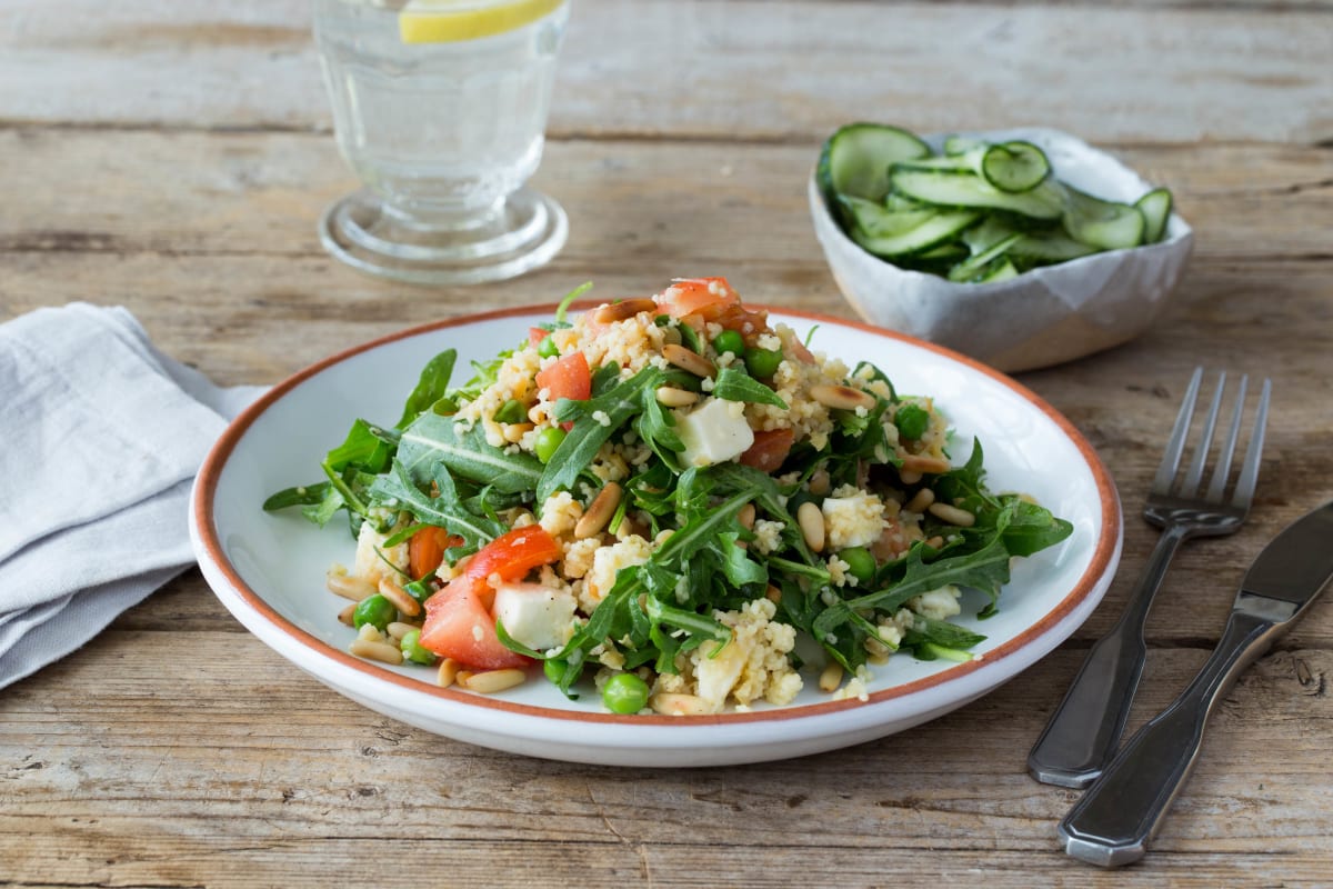 Herrlich frisch: Couscous-Linsen-Salat Rezept | HelloFresh