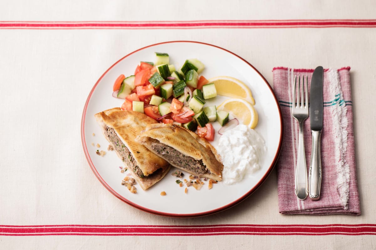 Moroccan Lamb Pitas