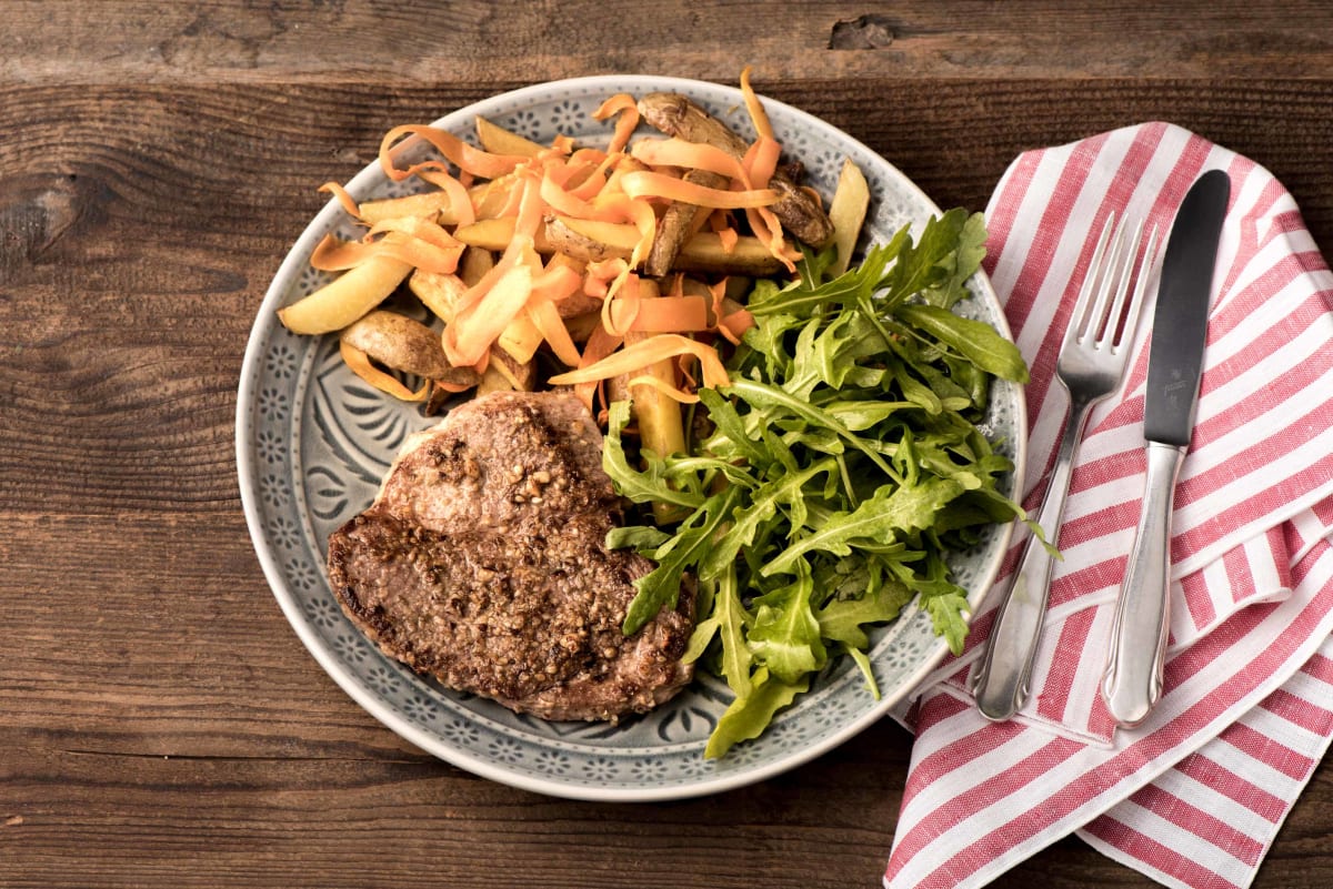 Family Dukkah Crusted Lamb