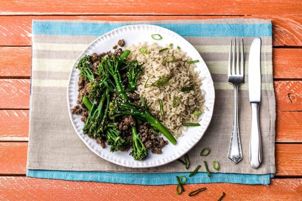 Korean-Style Beef Stir Fry