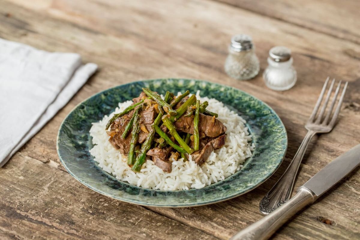 Ginger Beef Stir-Fry