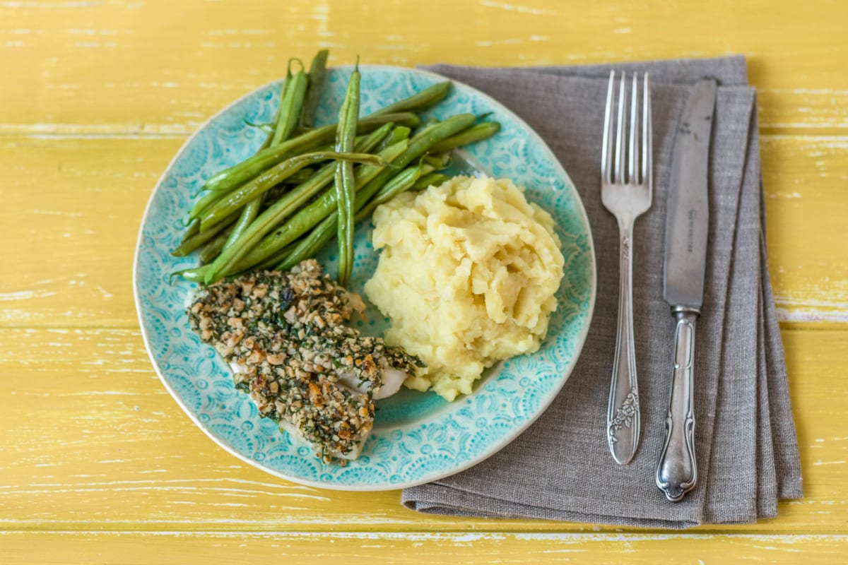 Walnut-Crumbed Fish