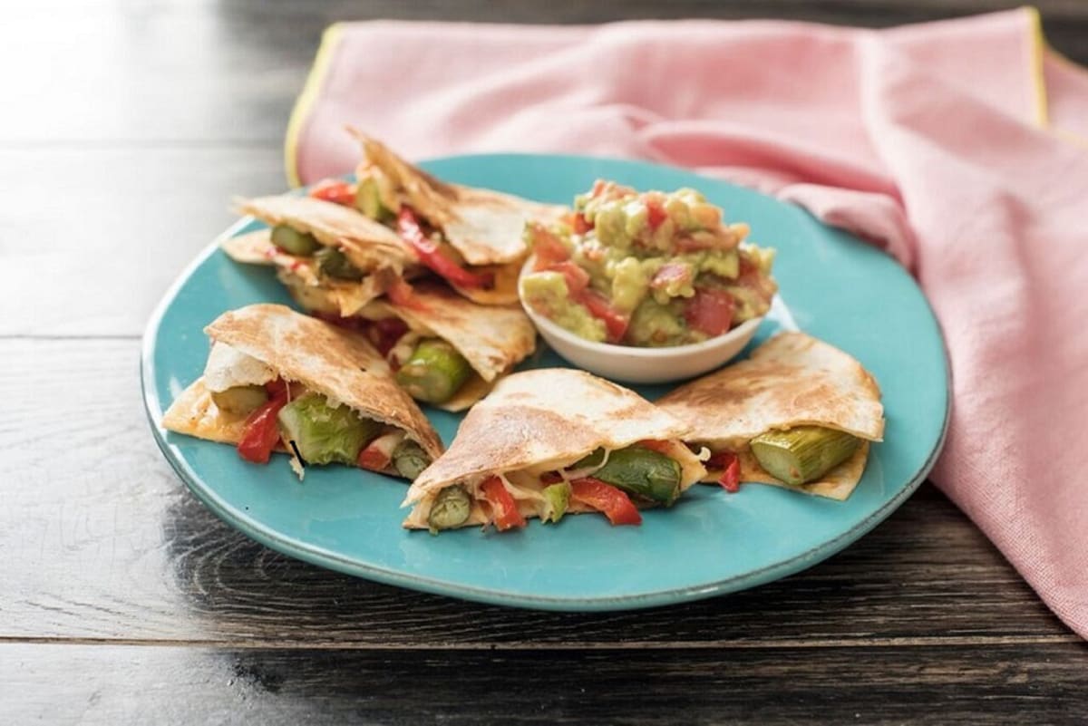 Roasted Vegetable Quesadillas