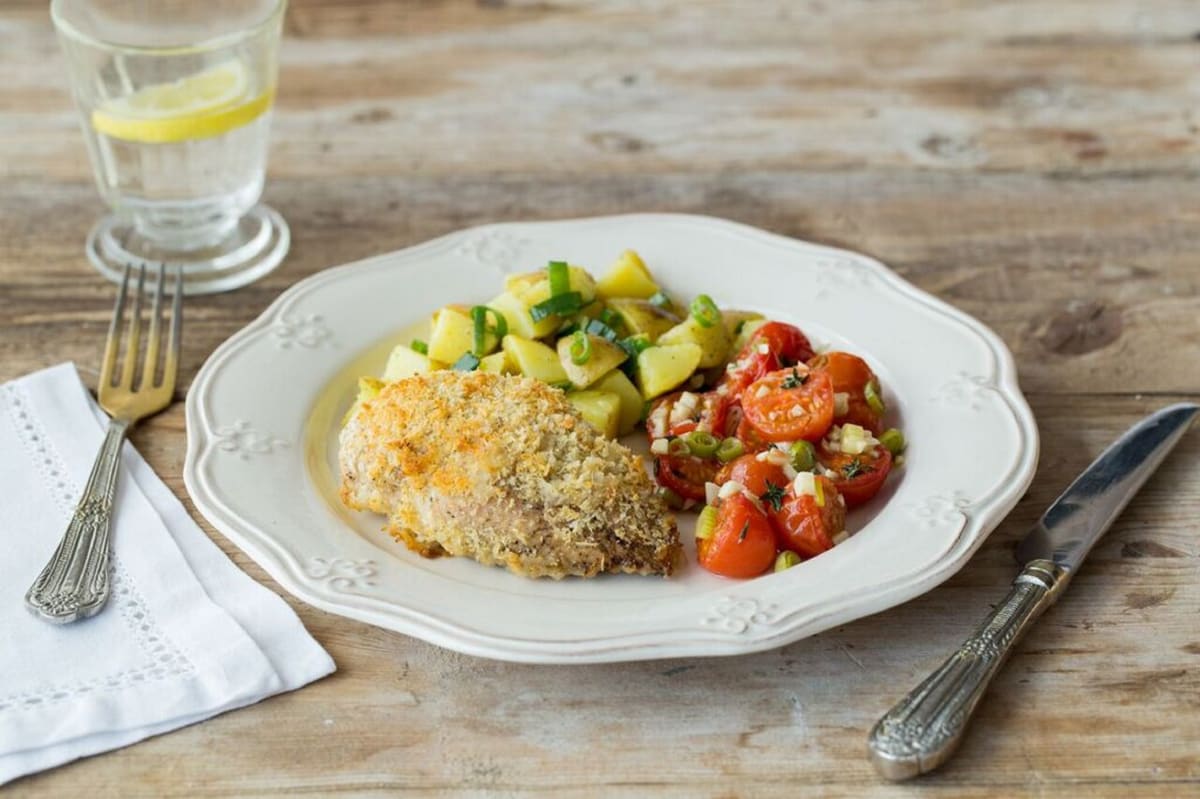 Parmesan-Crusted Chicken