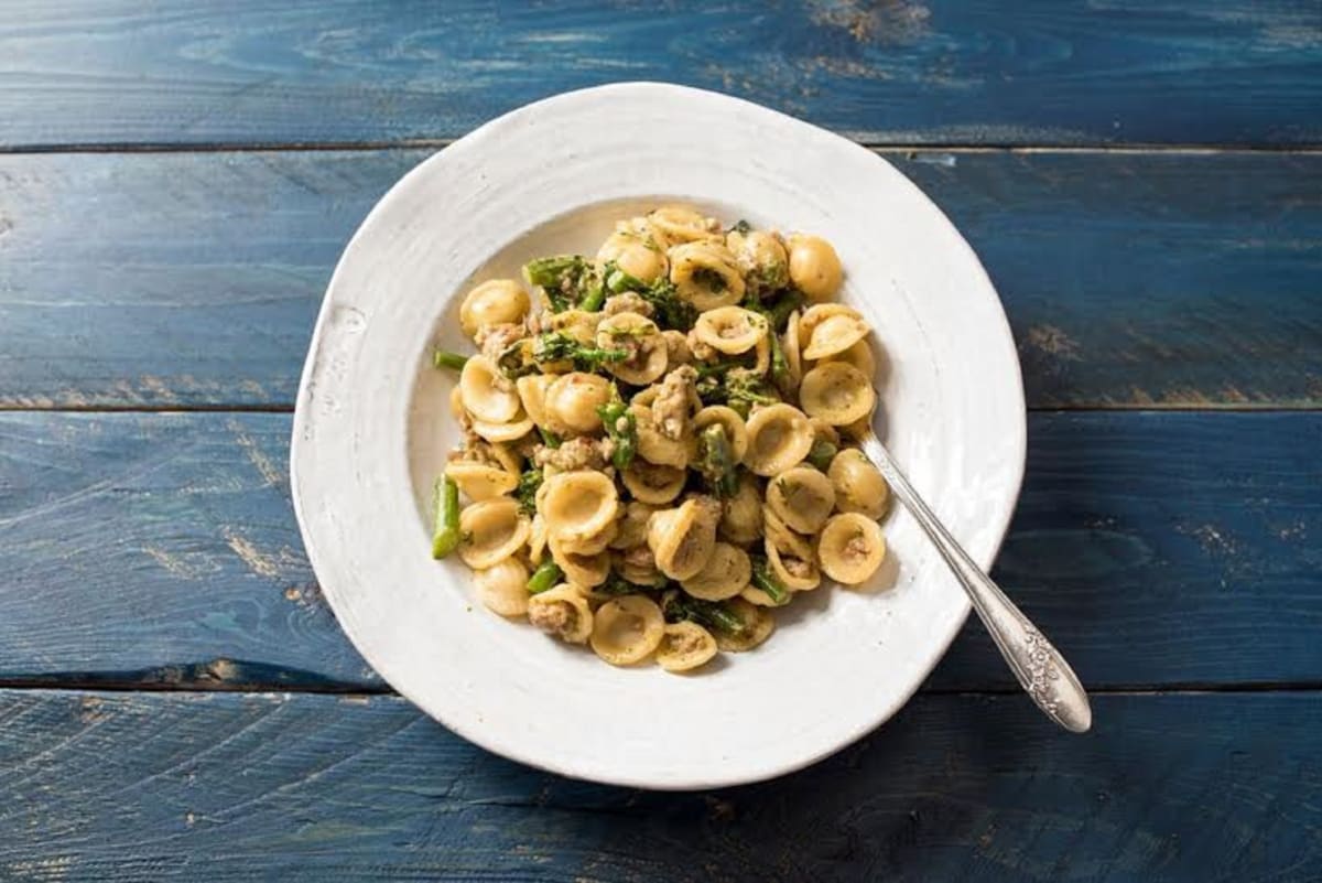 Sausage and Broccolini Orecchiette