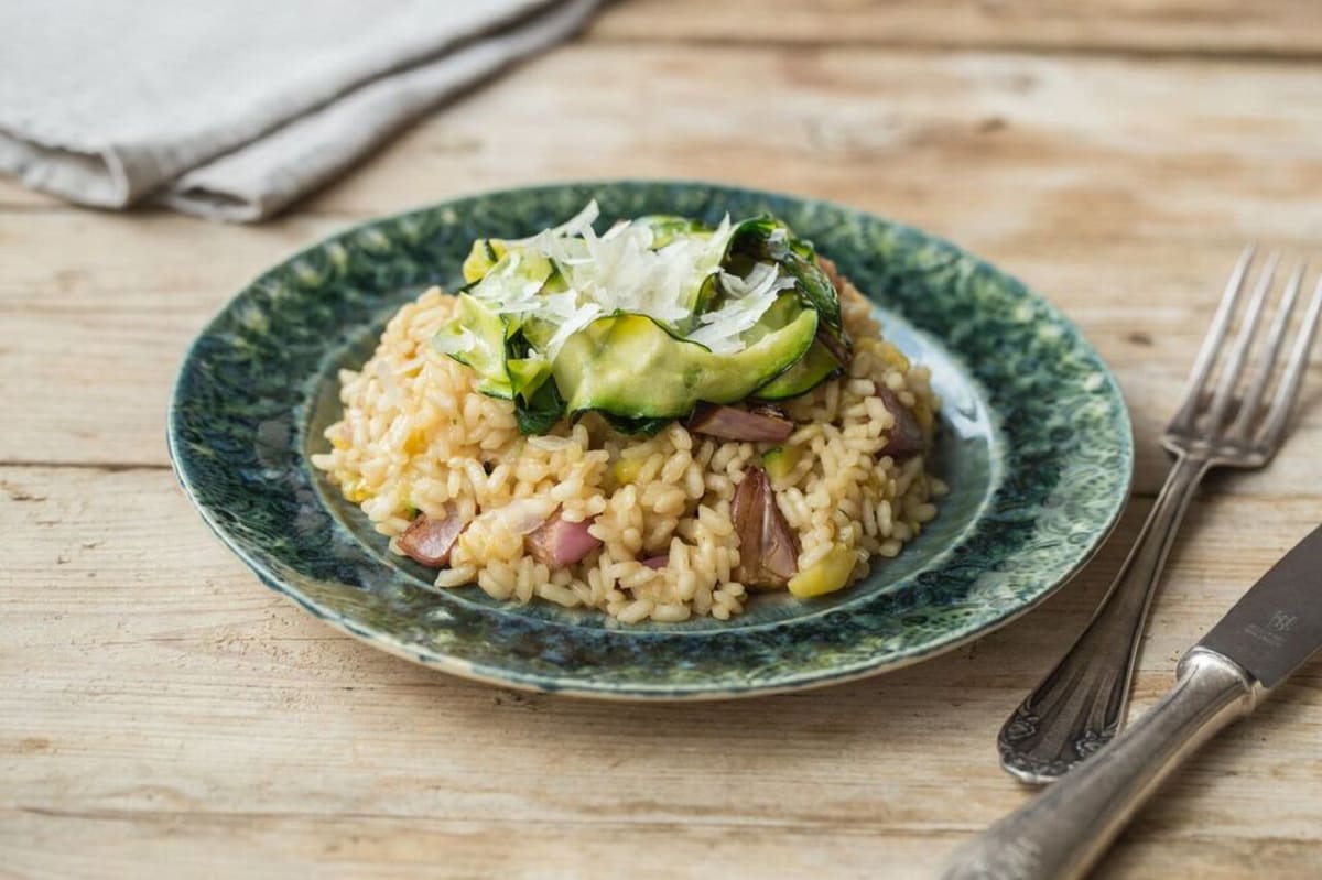 Caramelized Shallot Risotto