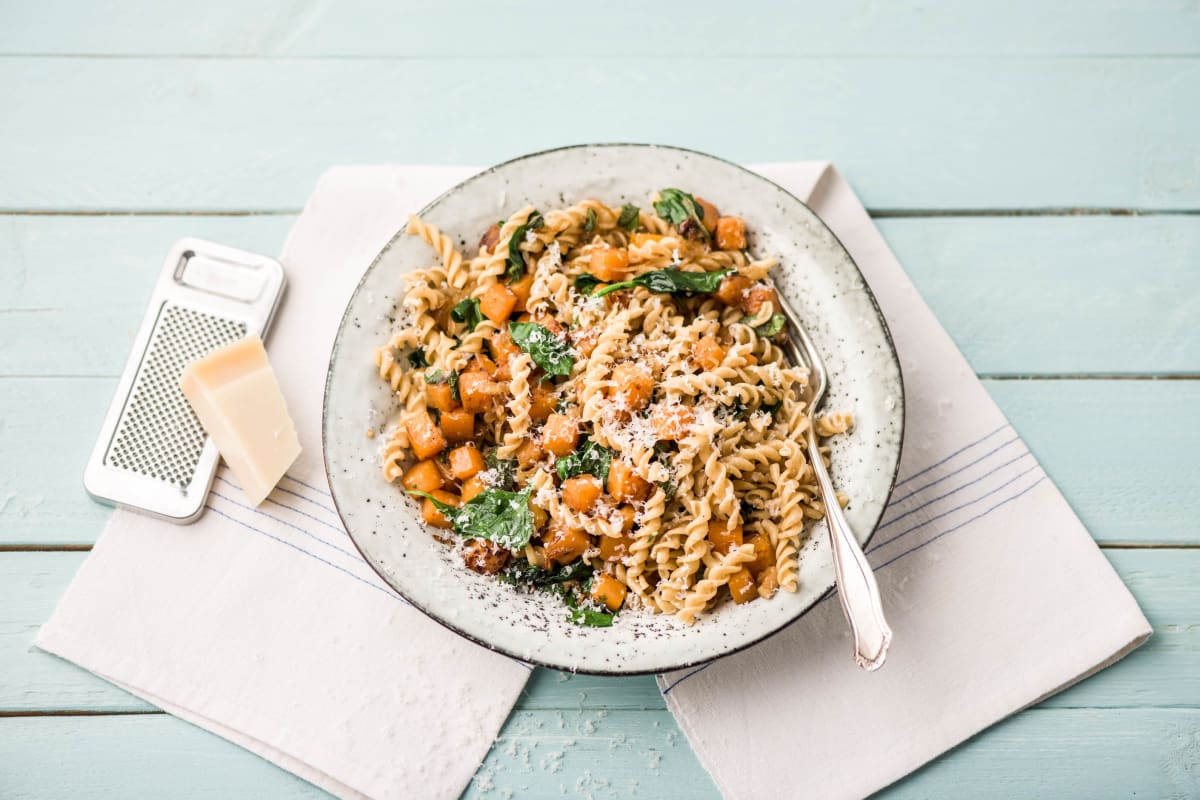 Family Bacon, Pumpkin & Sage Pasta