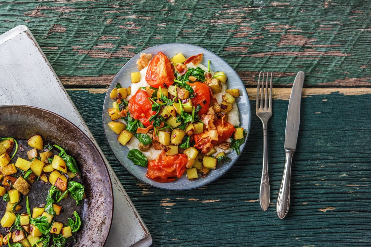 Gussied-Up Breakfast Grits