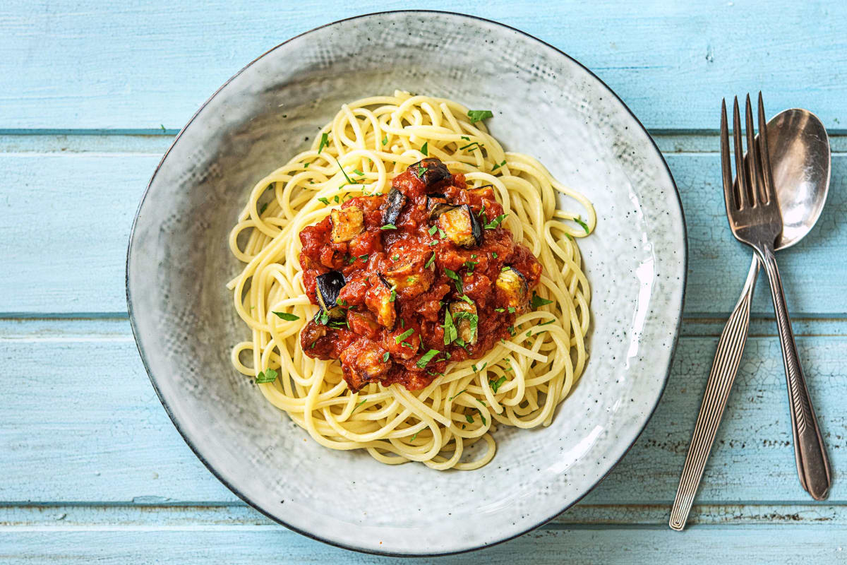 Spaghetti mit Chorizo