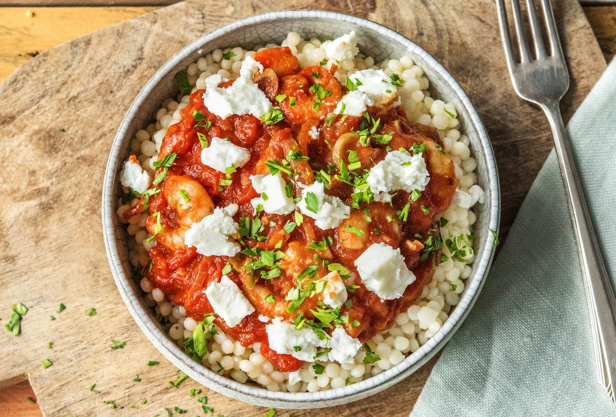 Shrimp Saganaki