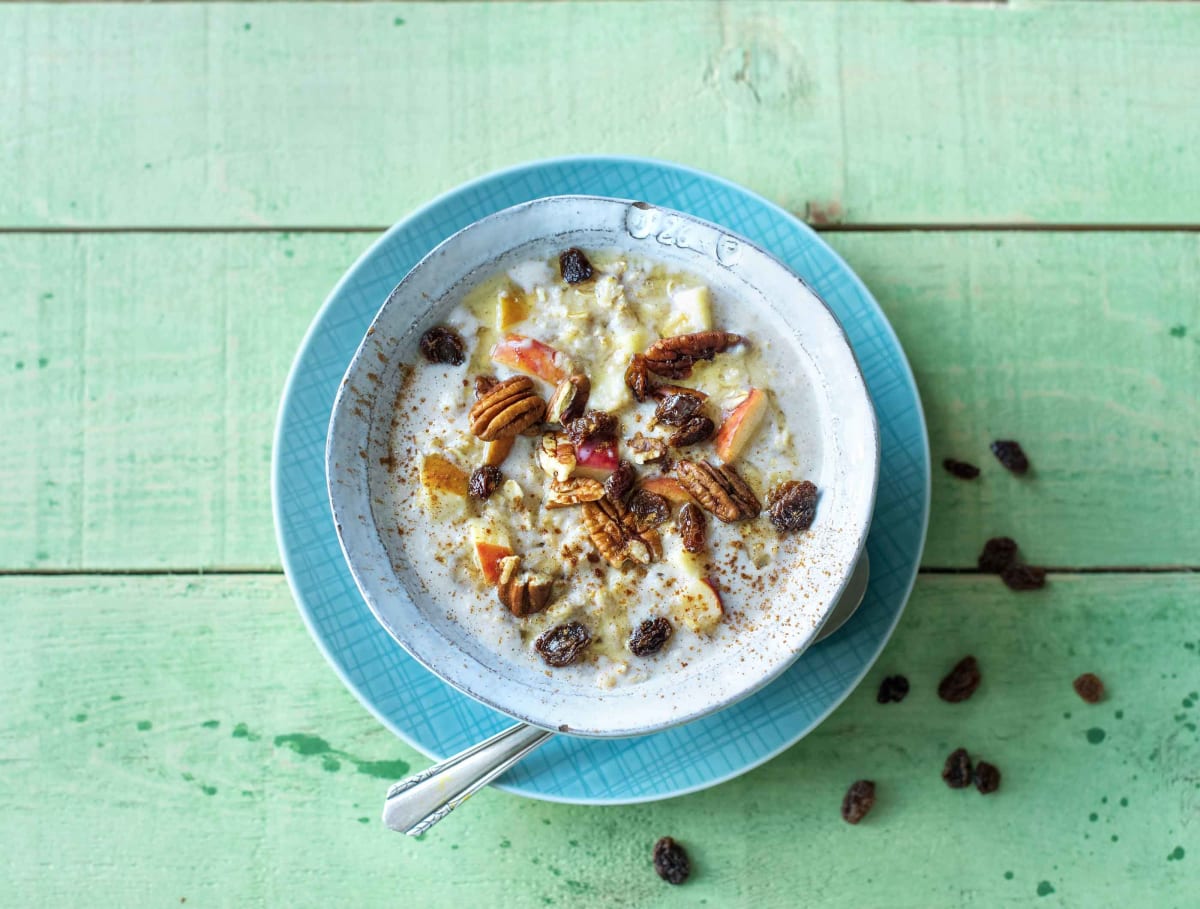 Porridge aux flocons d'avoine