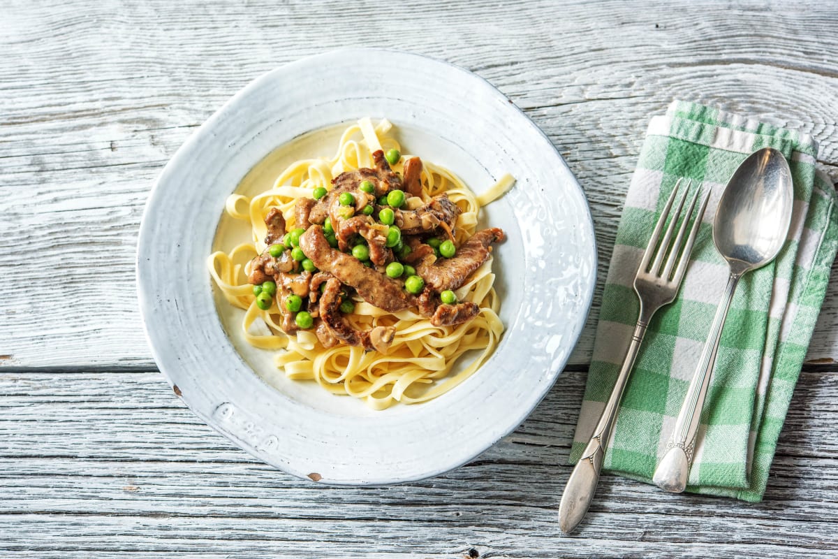 Beef Stroganoff