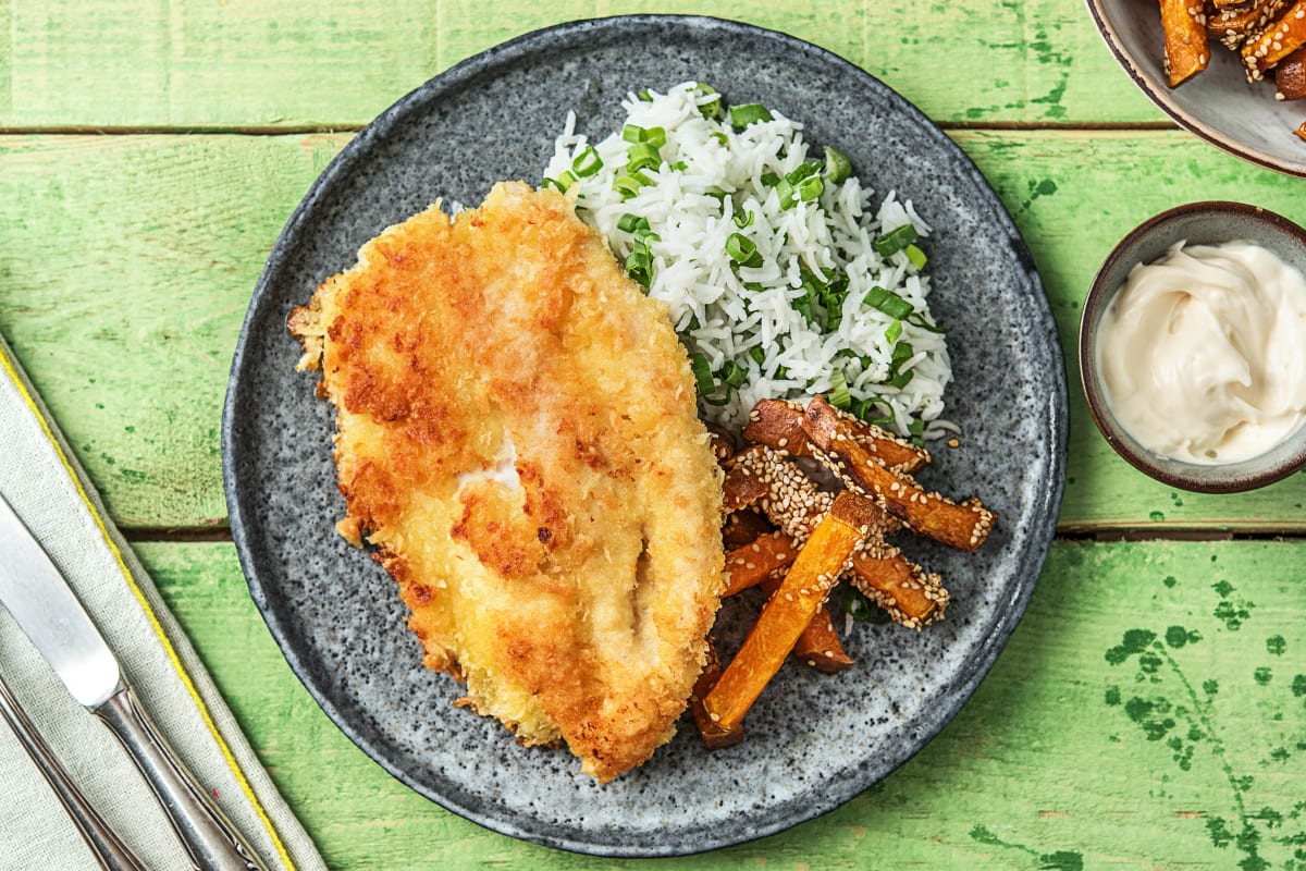 Chicken Katsu With Lemon Mayo Recipe Hellofresh