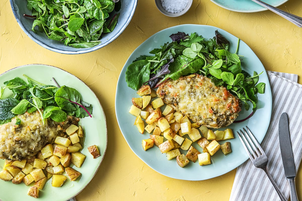 No-Fuss Pesto Chicken