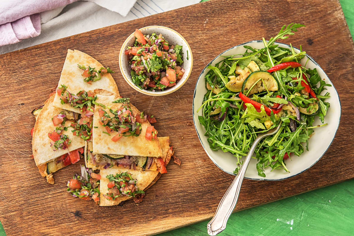 Garden Quesadillas Recipe HelloFresh